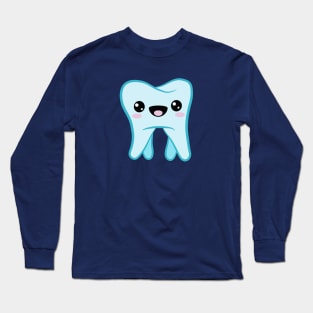 Cute Tooth Y'all Long Sleeve T-Shirt